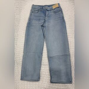 Thereabouts girls jeans relaxed fit at top loose fit at leg opening size 10